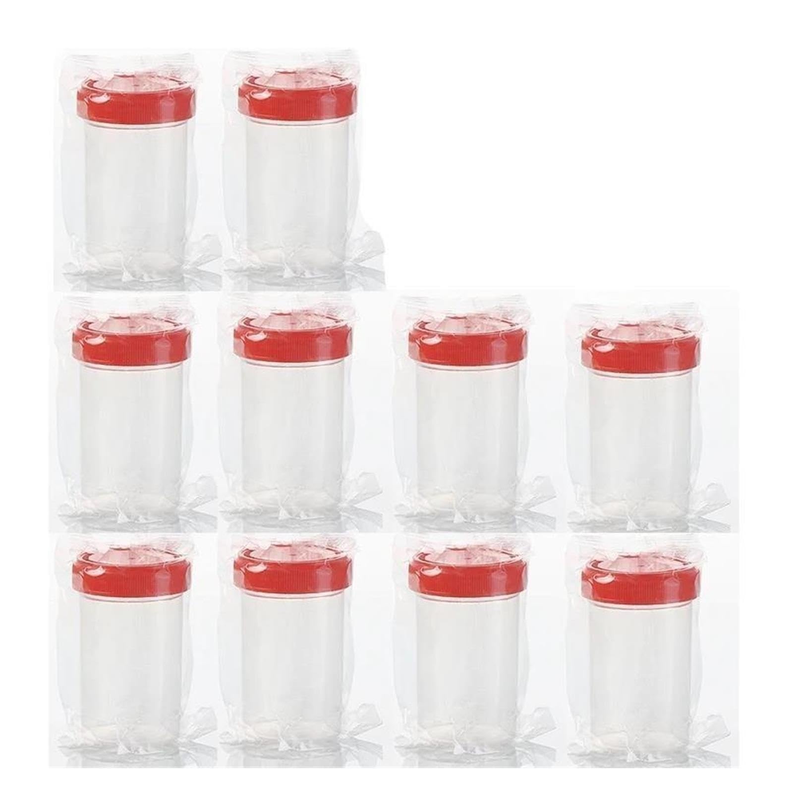 Gobelets à échantillons avec couvercles, récipients de mesure, gobelet d'échantillonnage scellé