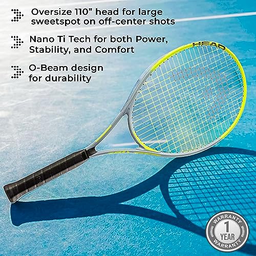 Head 233222 - S3 Tour Pro Tennis Racket - Pre-Strung Light Balance 27 Inch Racquet thumb #2