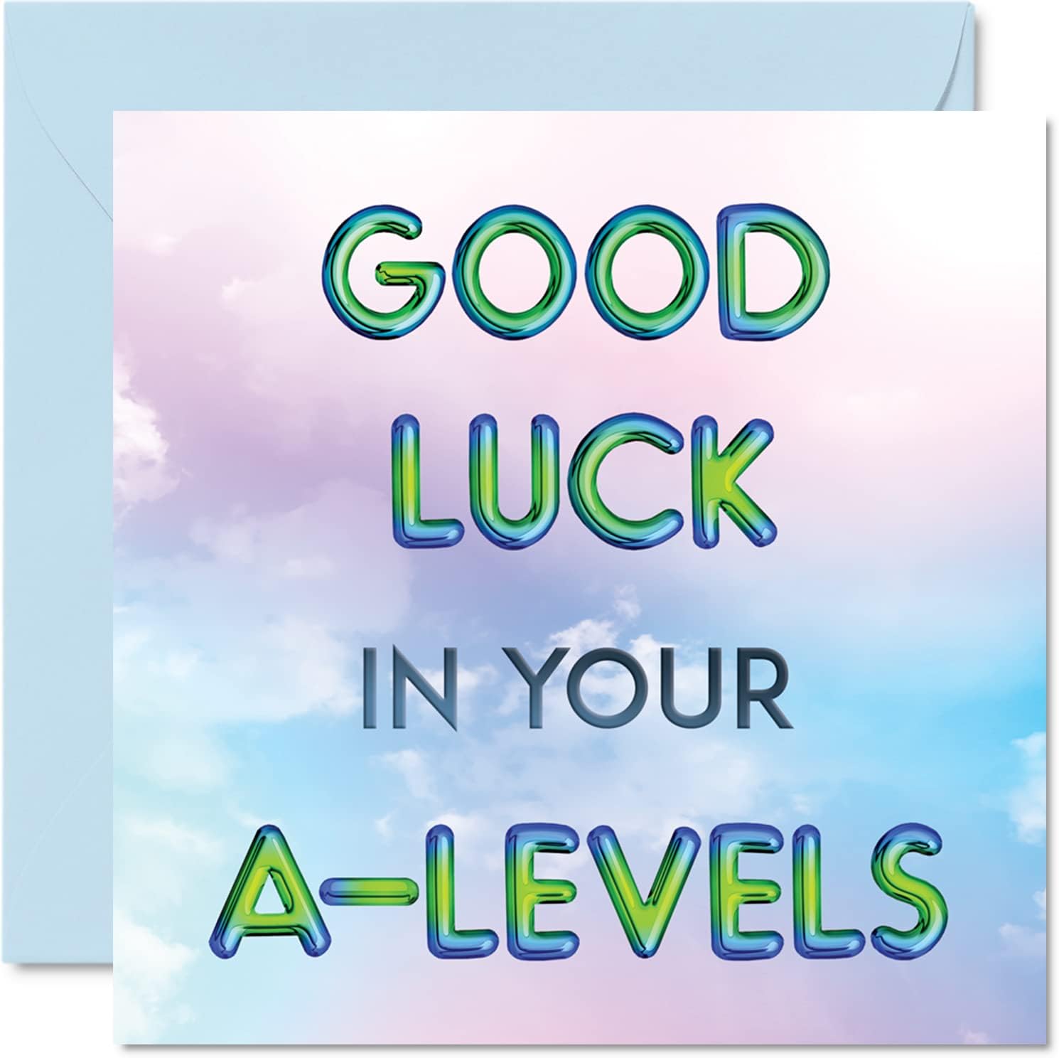 Good Luck Cards - Best of Luck for A-Levels - You Got This Cards, Good Gifts Exam School Card A Levels Uni, 145mm Charm Greeting Cards for Student Friends Family Exams