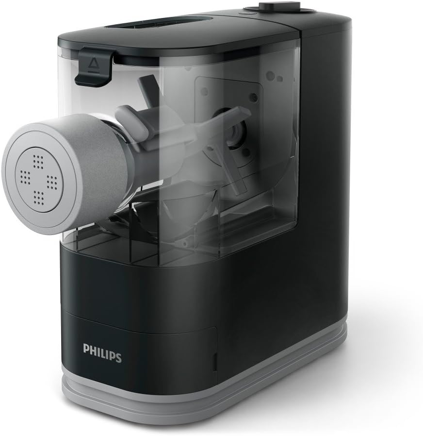 PhilipsDomestic Appliances HR2371/05 Philips Compact Pasta Maker, Viva Collection, Black, Plastic