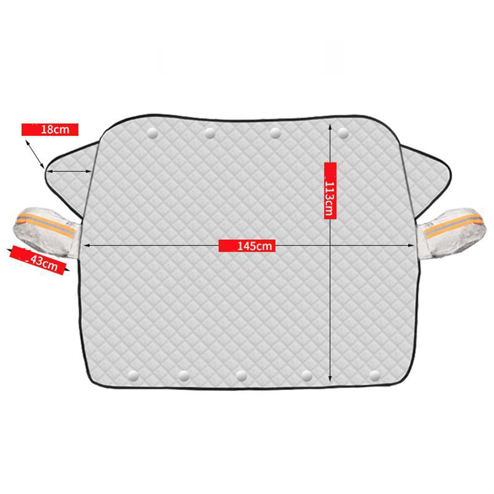 Cubierta de Parabrisas Coche para Benz M-Class/M-Klasse SUV W163 W164 W166, con Magnético, Funda Plegable Parabrisa Protege de Hielo Nieve Viento,Standard