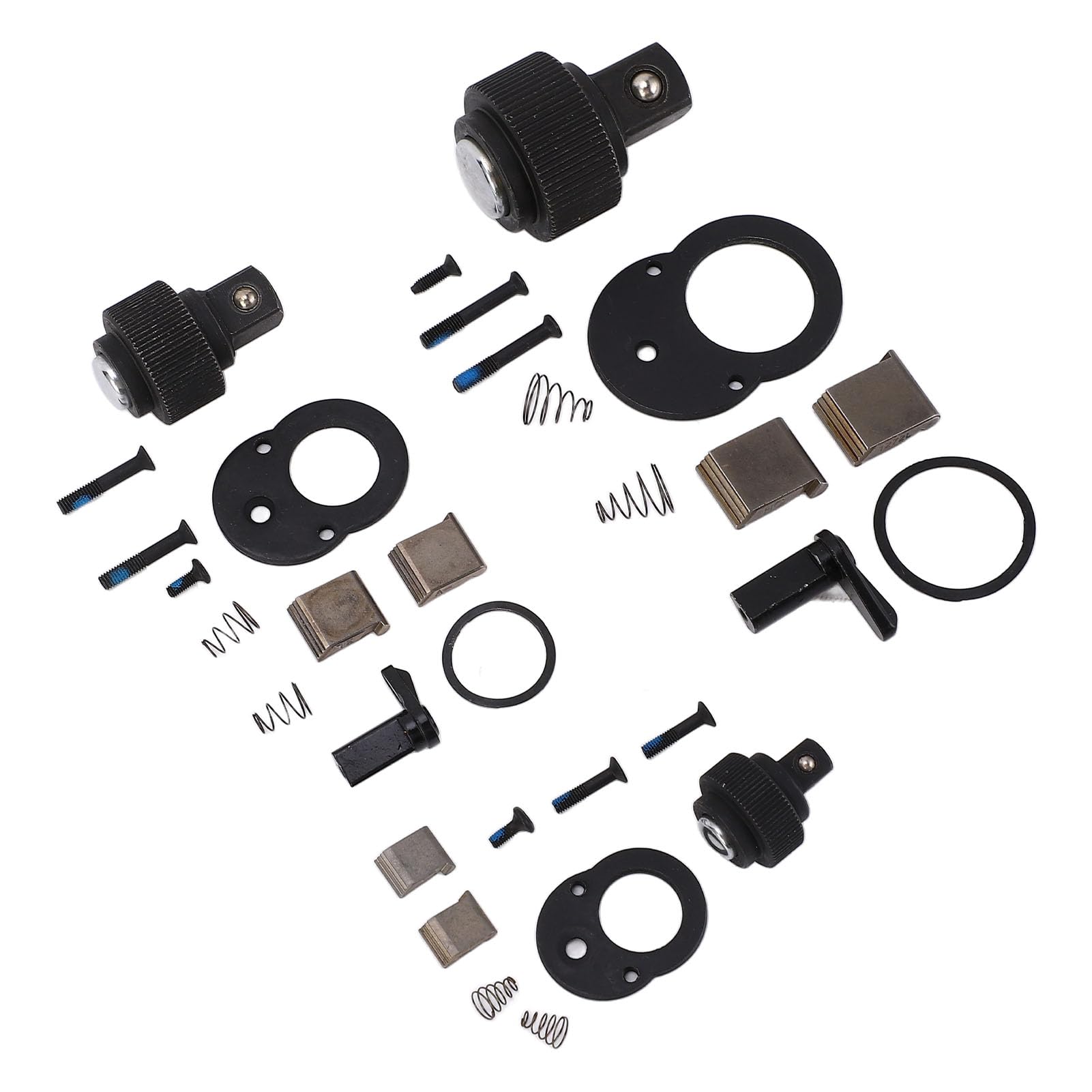 Ausla Kit de Réparation de Tête à Cliquet, Accessoires Complets, Améliore l'efficacité, pour les Besoins de Réparation, avec les Accessoires Nécessaires