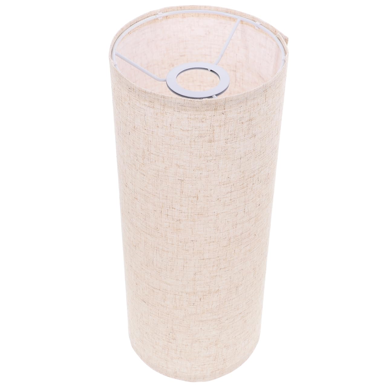 TOPBATHY Minimalist Fabric Lampshade Cover Replacement Drum Lampshade for Floor Lamp for Living Bedroom, Khaki, 0.00X0.00X0.00CM