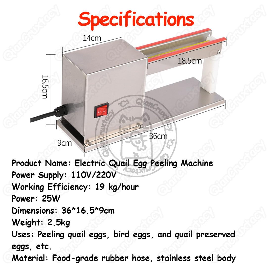 Máquina peladora automática de huevos de codorniz, 35 kg/h, peladora comercial, acero inoxidable para procesamiento de huevos hervidos en servicio de alimentos