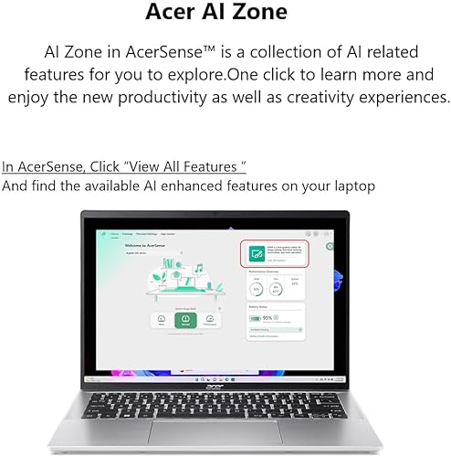 Miniatura 10 de Acer Swift Go 14 Intel Evo - Laptop delgada y ligera  Pantalla OLED de 14 pulgadas 2880 x 1800 90Hz  Desbloquea experiencias de IA  Procesador Intel