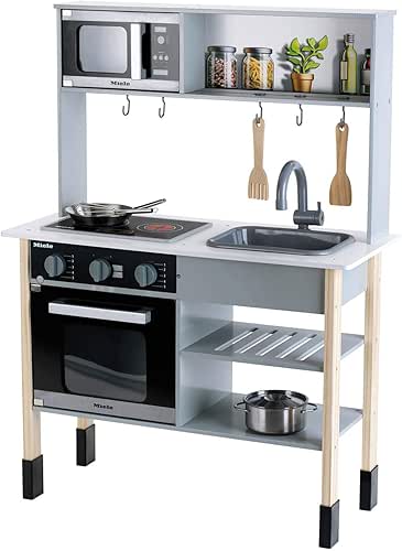 Klein Theo 7199 Cuisine en Bois (MDF) Miele, Modèle Midi