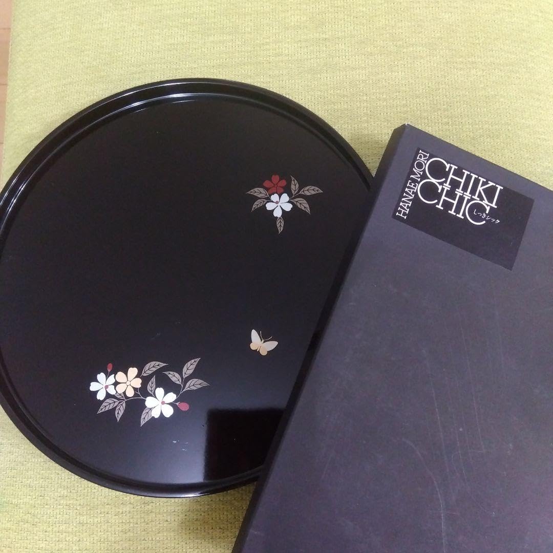 Amazon.co.jp: 森英恵 漆器 お盆 しっきしっく もりはなえ CHIKI