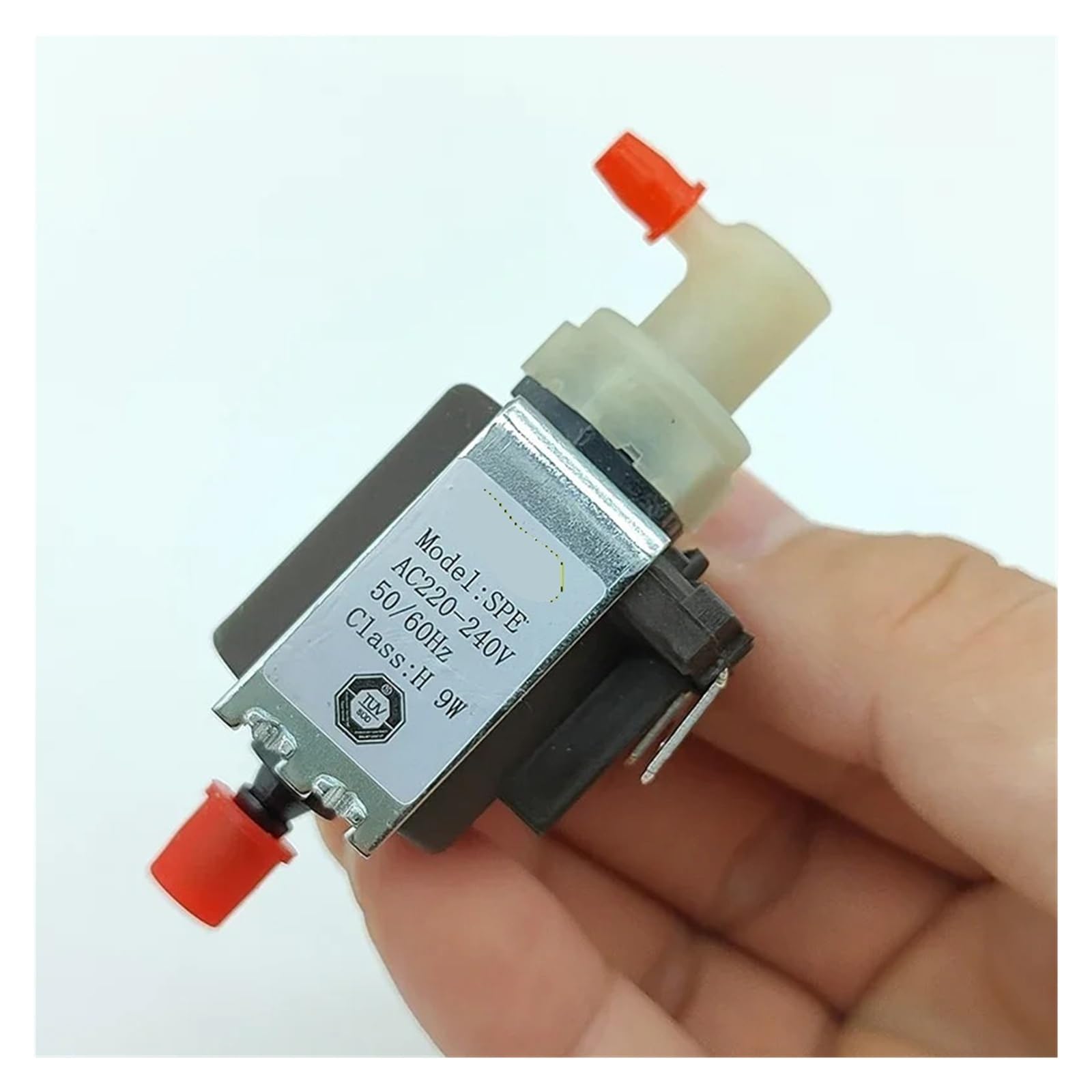9W AC 220V-240V Plunger Water Suction Pump, Electromagnetic Pump, Compatible for Handheld Irons Steam Mop Garment Steamer Coffee