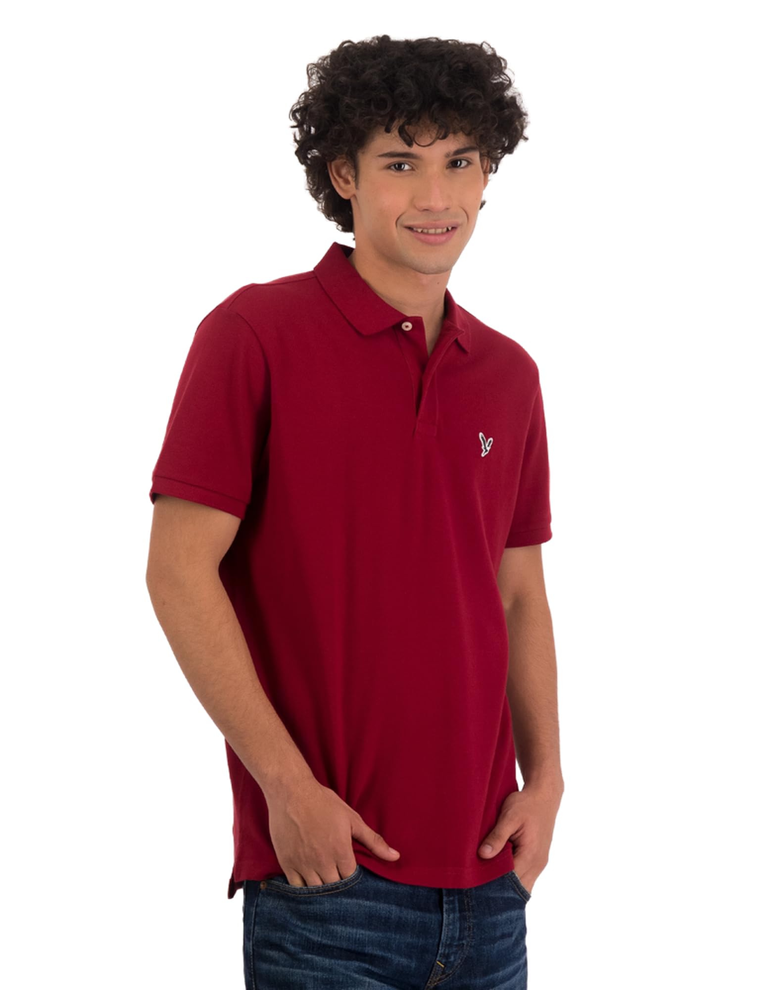 American EagleMens U-1165-9148-600 Polo Shirt