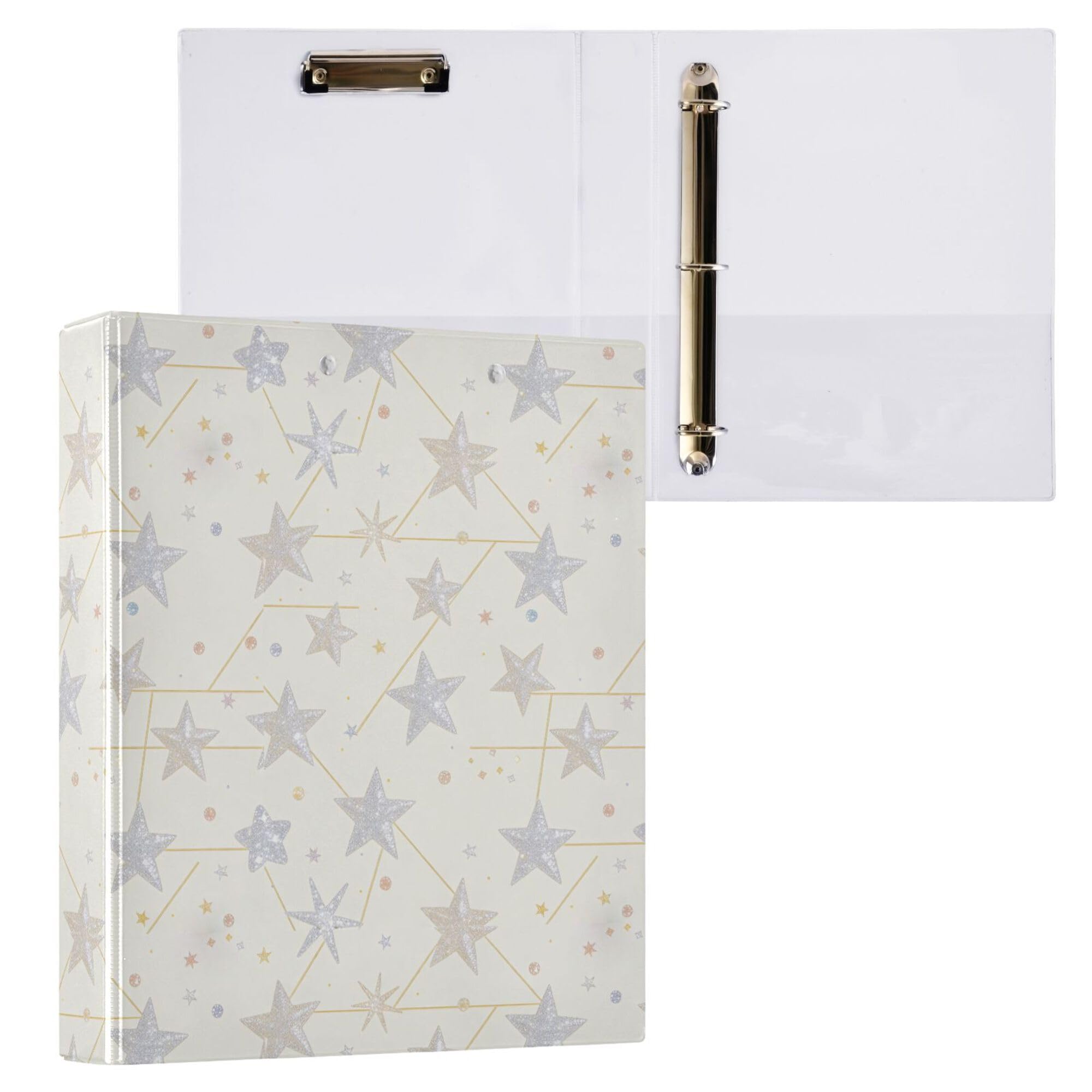 Raccoglitori a 3 anelli da 12,7 cm con tasche 1/2 raccoglitori per studenti universitari con copertina rigida