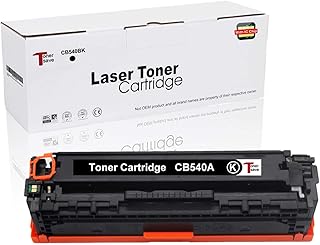 TonerSave Compatible 125A CB540A Toner for CP1215 Toner, CP1215, CP1215 Toner, Color Laserjet CM1312nfi MFP, CM1312nfi CP1515N CP1518ni CM1312 ( Black )