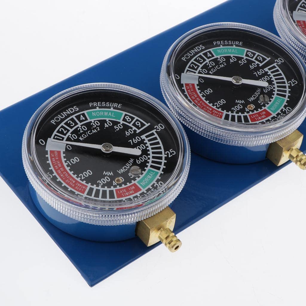 Milageto 1 Juego de Equilibrador Sincronizador de Carburador de Calibre de Vacío.