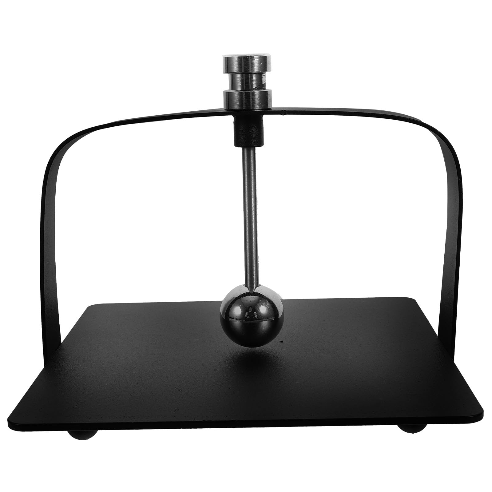 Servilletero Negro de Acero Inoxidable Creativo, Soporte