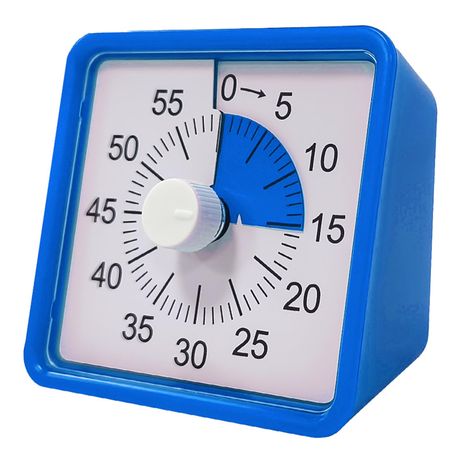 Tsophreniq Large Screen Quiet Timer 60 Minutes Countdowns Visual for Kitchens Use Sturdy ABS Materials Multipurpose and Portable Digital Timer