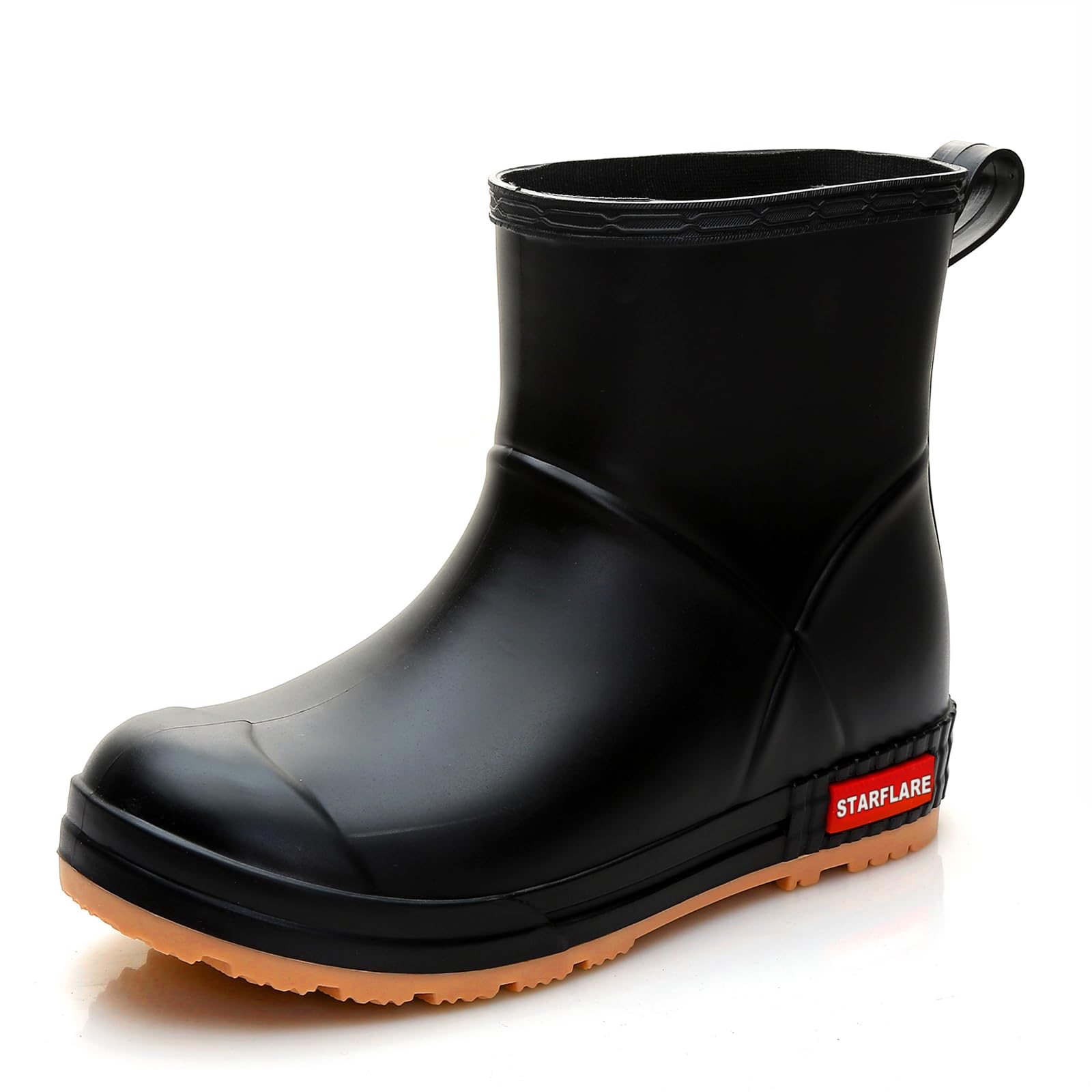 Rain Boots Women and Men Superior Anti-Slip Waterproof Rubber Boots Casual Chealsea Classic Ankle Boots Durable Rain Shoes