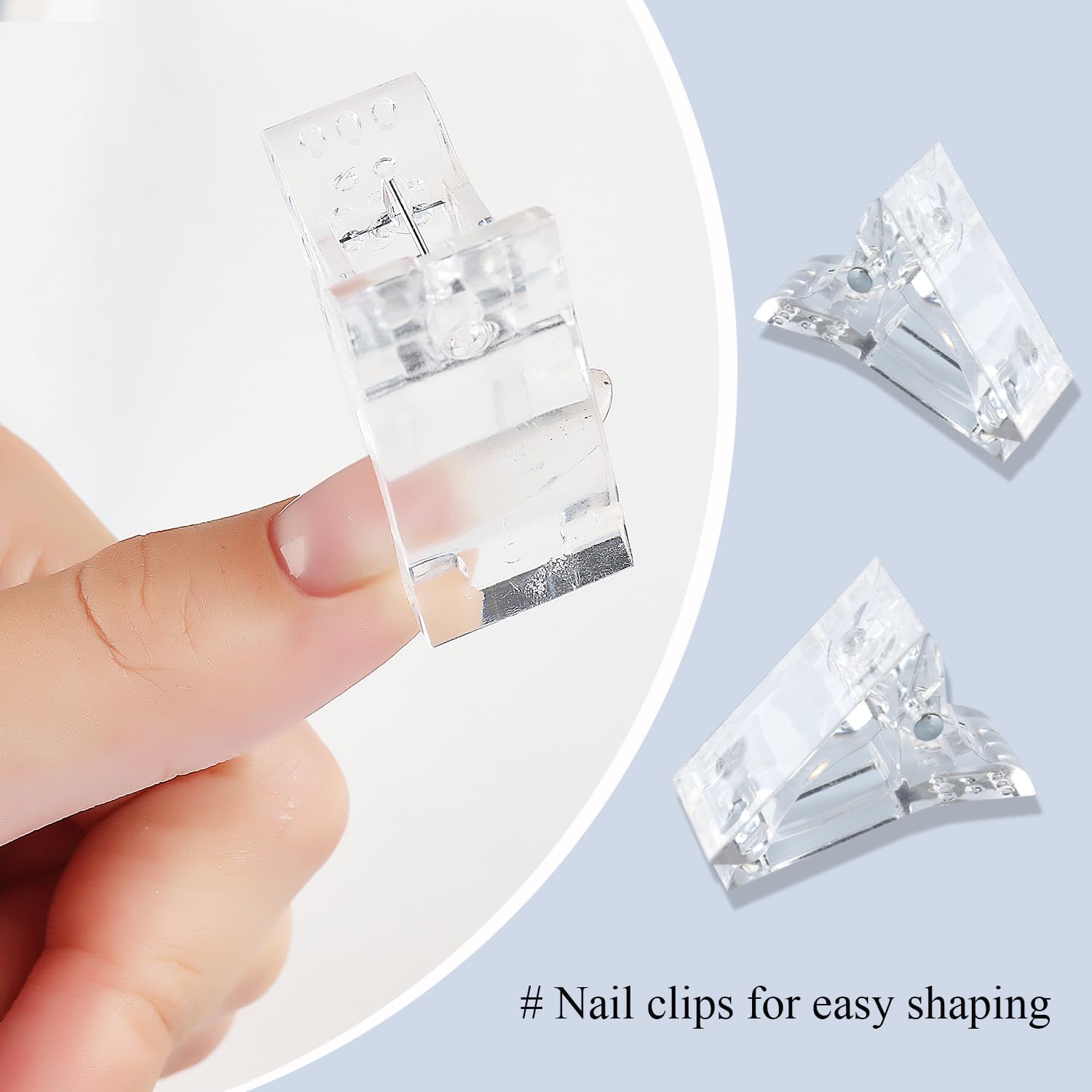 Kit de 288 formes pour ongles en polygel 12 formes