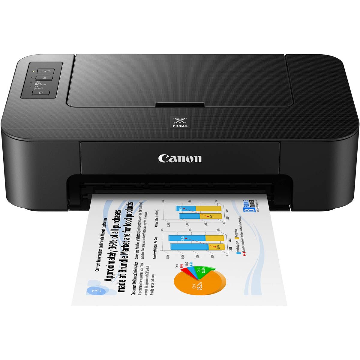 Amazon.co.jp: Canon PIXMA TS202 インクジェットプリンター PG