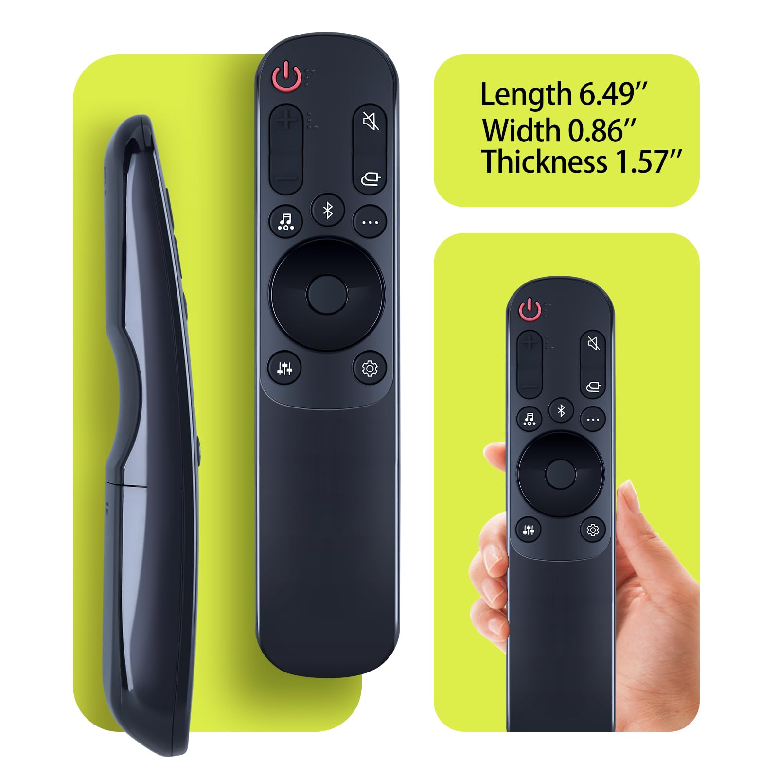 Amazon.com: RYQIF AKB76038001 Replacement Remote Control