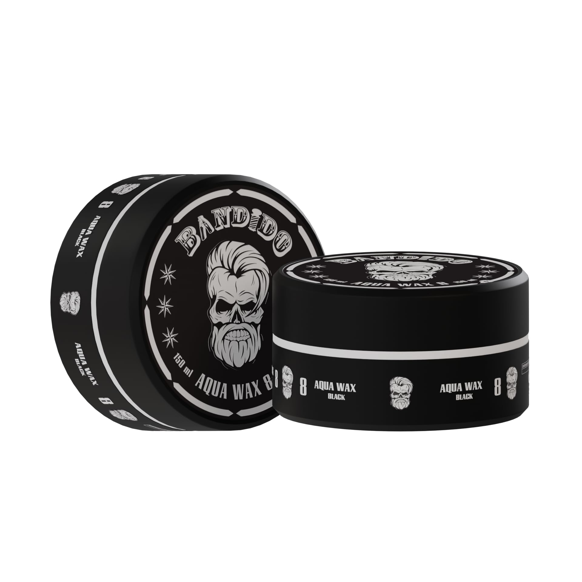 Bandido Aqua Hair Wax N. 8 - Cera per capelli da uomo, 150 ml