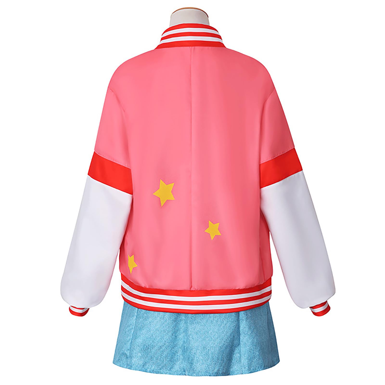 XLJLKJDS Kohane Azusawa Project Sekai Cosplay Wig for Women - Pink