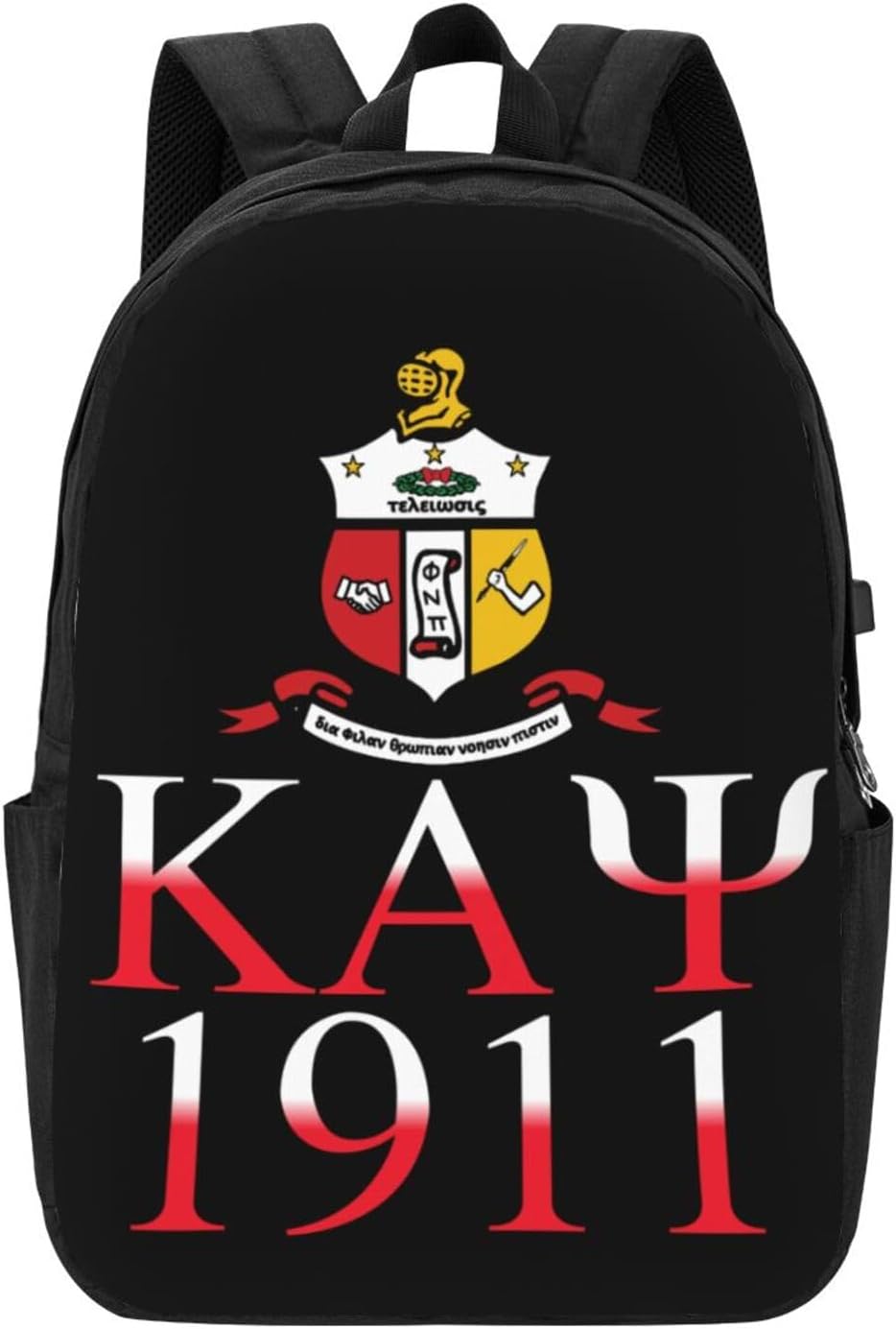 Fraternity Paraphernalia Gifts Rucksack Lightweight And Durable 600d Oxford Laptop Rucksack - Large Capacity For Outdoor Adventures, Travel & Business Errands