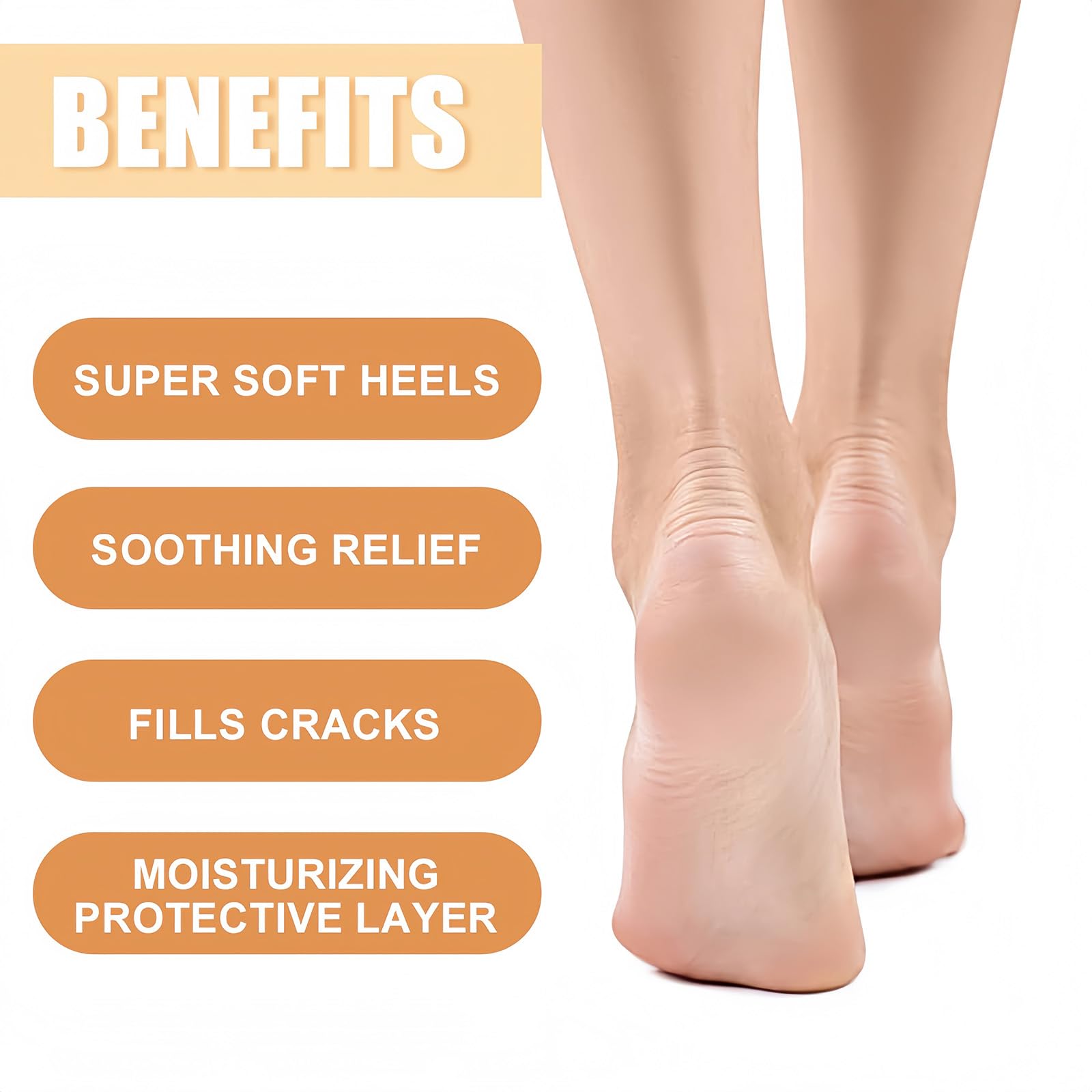 Honey Foot Cream, Hand & Heel Cream For Very Dry Hands & Feet, Intensive Moisturising Cracked Heel Repair - Image 2