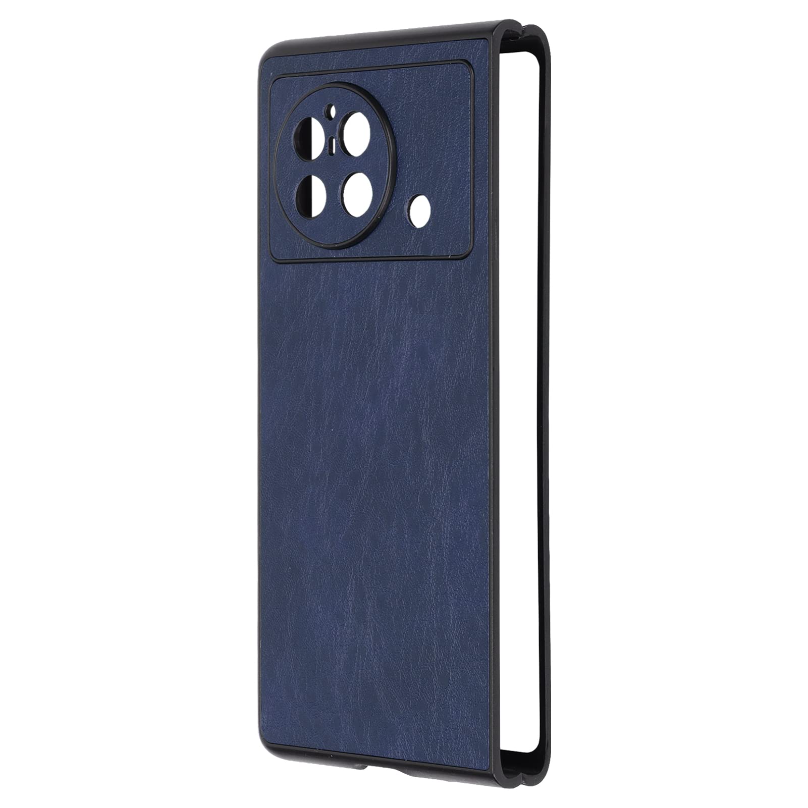 SIXRUN Custodia Pieghevole per Vivo X Fold, Pelle PU (BLUE)