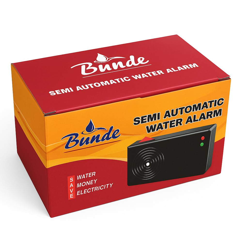 Kanak Water Alarm and Water Over Flow DC Alarm and Sensor Security System White Color with Wired Sensor-picture-24
