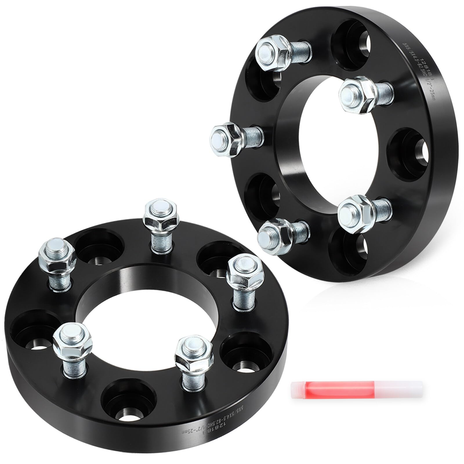 ECCPP 2PCS change bolt pattern from 5x5 to 5x4.5 Wheel Adapters Conversion Lug Centric 1" inch for jeep Commander 2006-2010 for jeep Grand Cherokee 1999-2010-NOT FIT Stock Rims