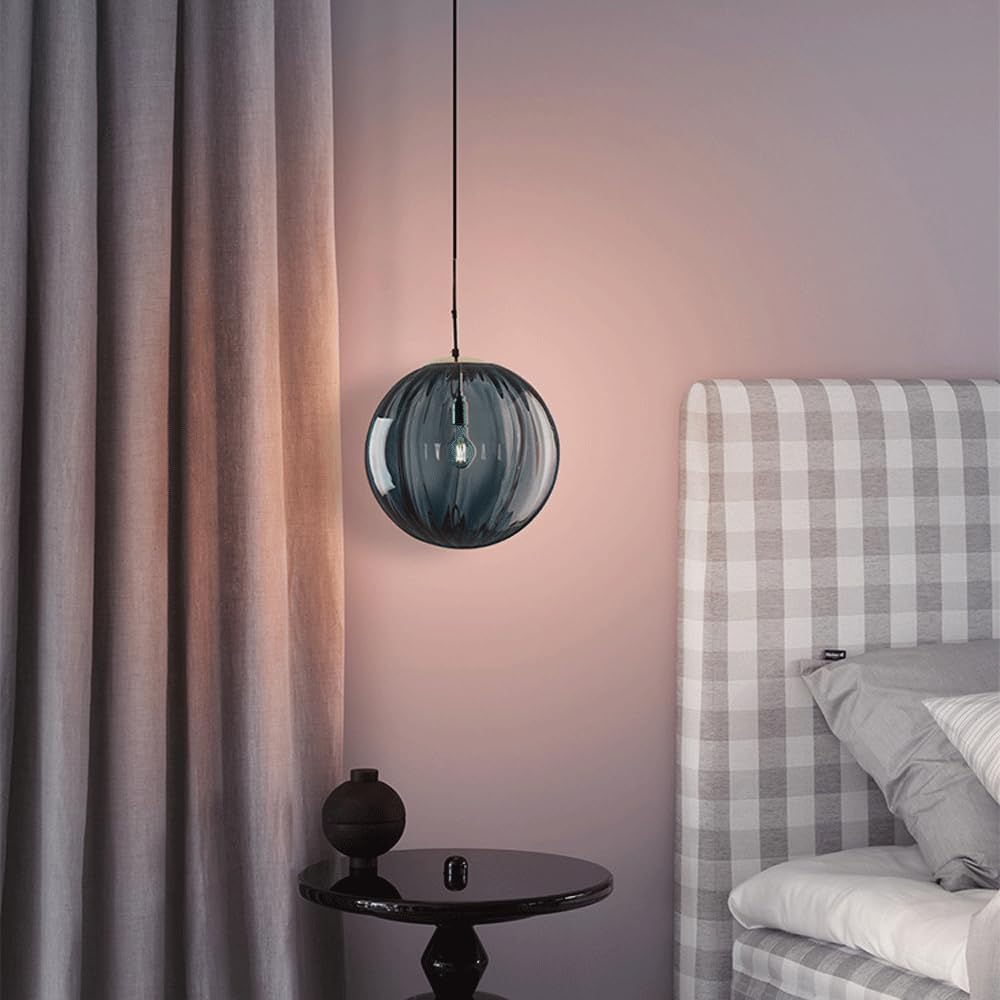 TCHAU Moderna base in rame colore paralume sospensione illuminazione E27 lampade a sospensione lampadario lampada sfera di vetro lampada a sospensione lampada da soffitto luce interna ristorante lampa