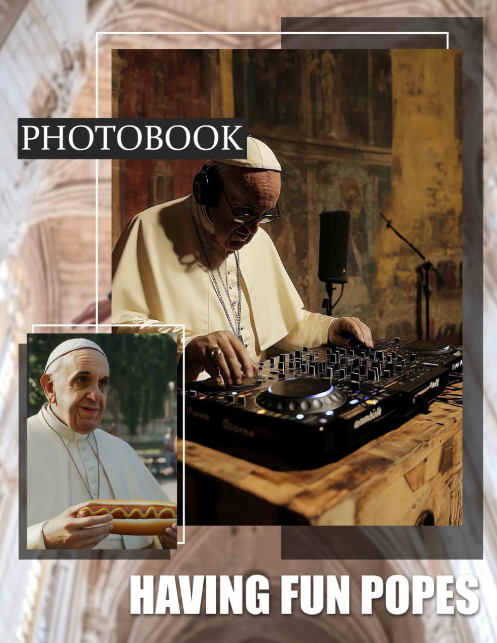 Having Fun Popes: Capturing Joyful Moments with High-Quality Images of Family and Friends Photobook