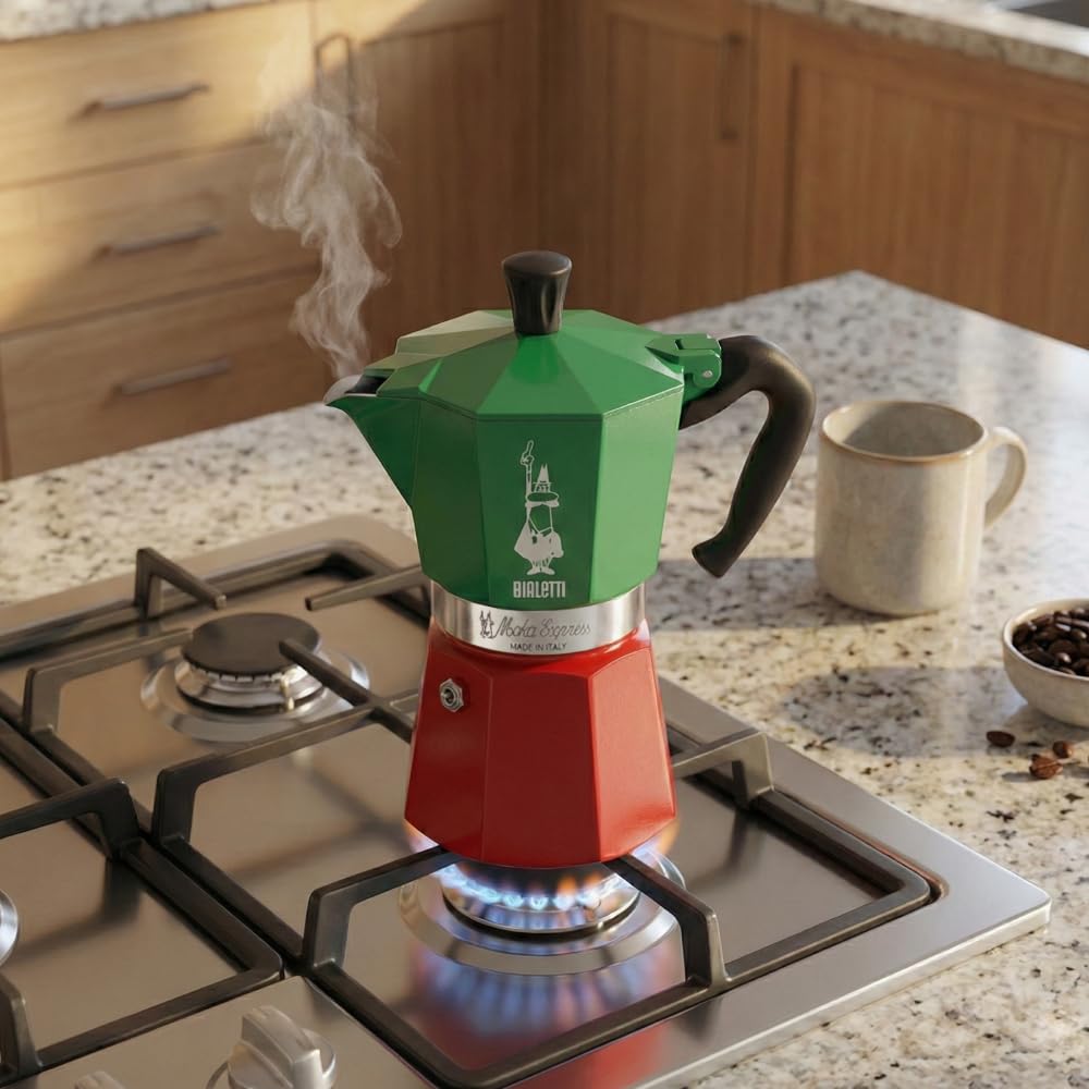 Amazon.com: Bialetti - Moka Express Italia Collection: Iconic