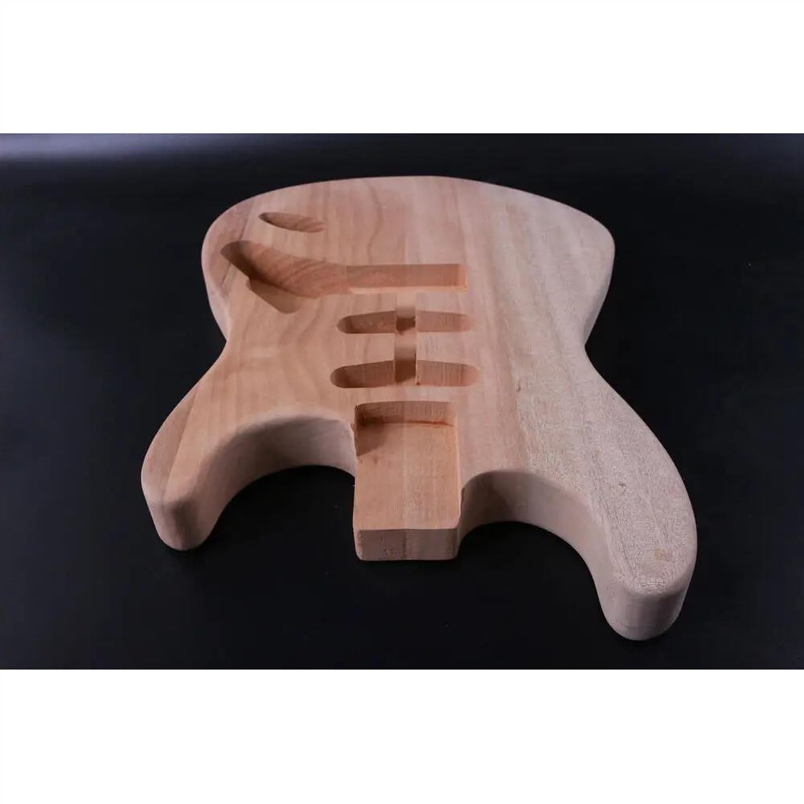 Zestaw body do gitary Korpus Gitary Elektrycznej Przetwornik SSH Gitara Z Litego Drewna Niedokończona Śruba Na Pięcie Rozwierć DIY Luthier Użyj Dobrego