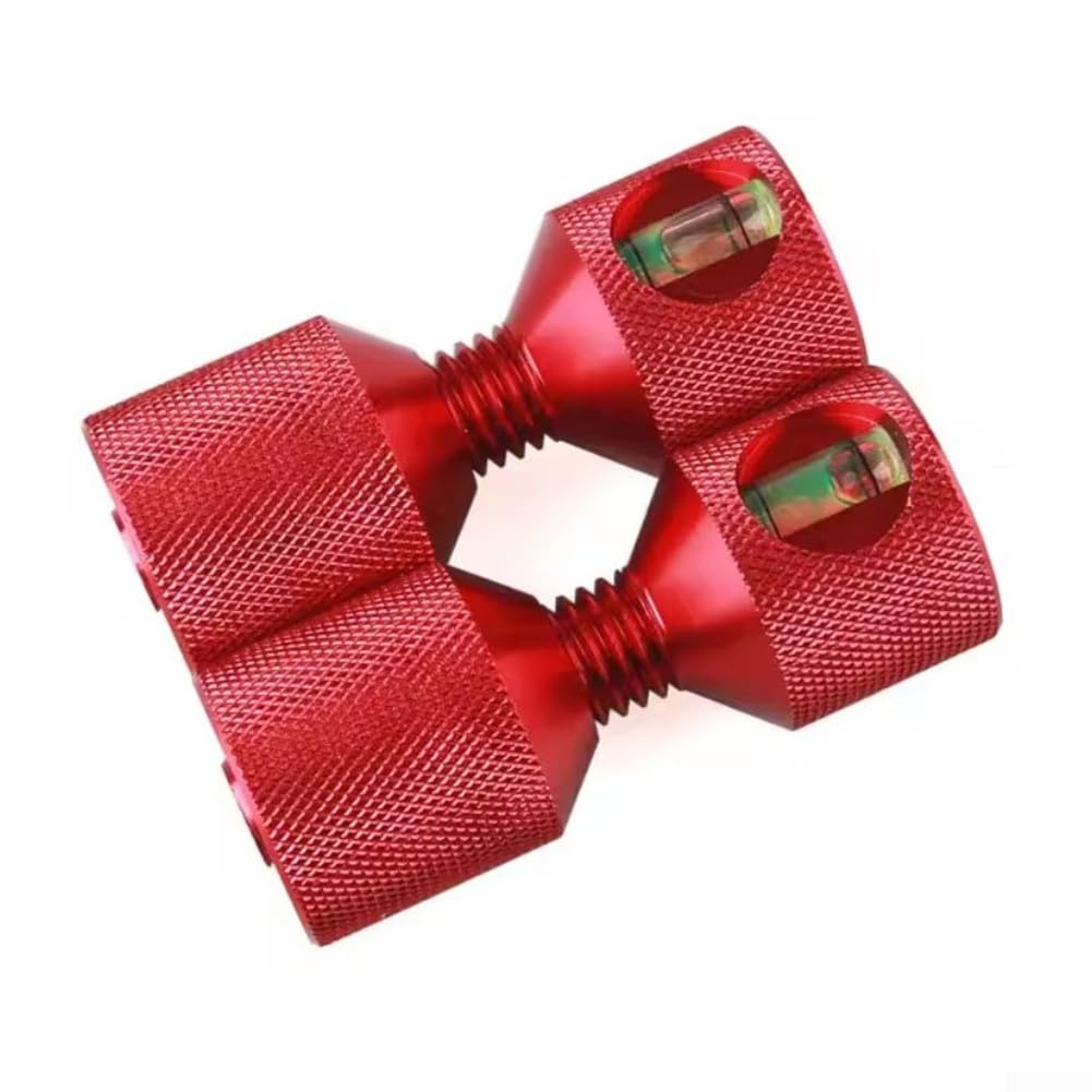 Pin de brida de 2 agujeros con nivel integrado para bridas de 1/2 a 14 pulgadas y 150 libras, herramienta de posicionamiento industrial de aluminio para instalación de tuberías y soldadura