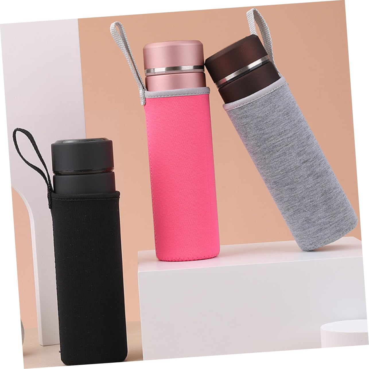 Cabilock Lot De 4 Housses Pour Bouteille D'eau 7 Couleurs 7 Pièces X 4