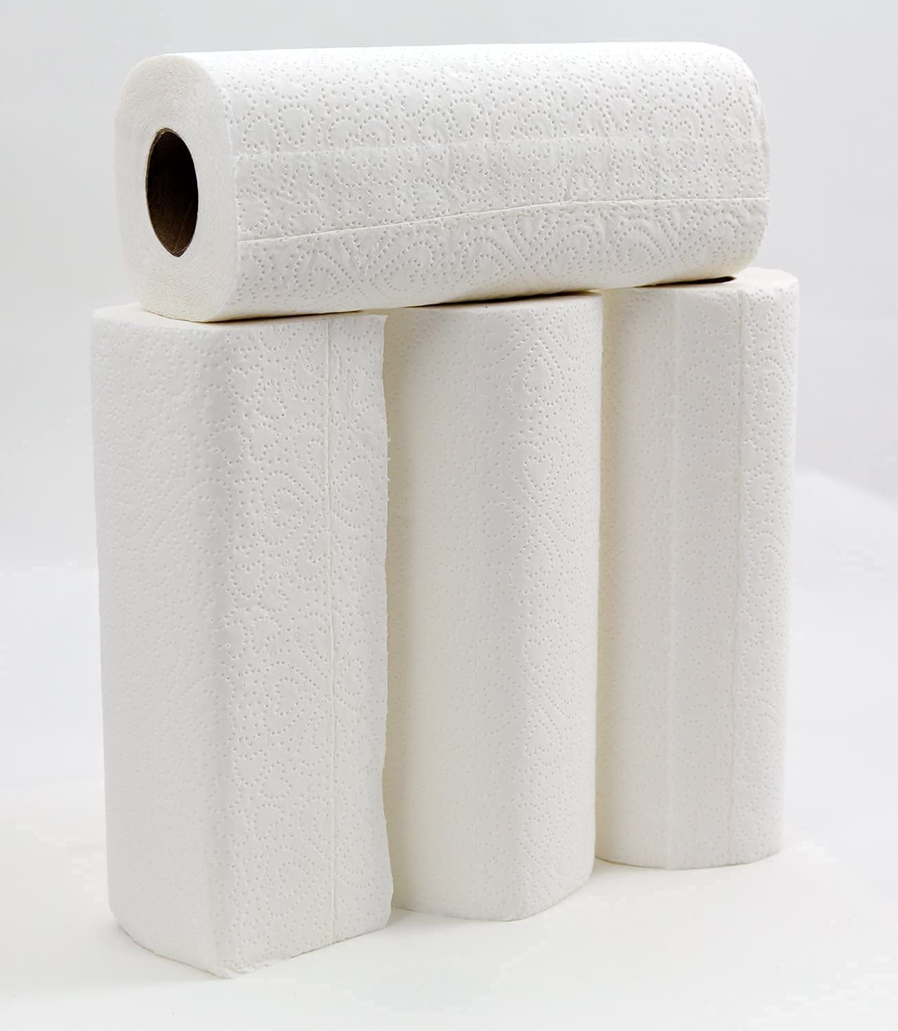 Hygiene VOS 32 rotoli da cucina – originali panni assorbenti da cucina a 3 strati in confezione risparmio 8 x 4 rotoli – carta da cucina (32 x 50 fogli)