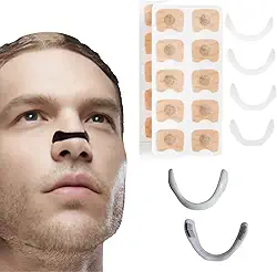 MHSHOP Dilatador Nasal Magnetico Anti Ronco e Apneia do Sono – Respira Max | Melhore a Respiração e Durma Melhor com o Dispositivo Respire Melhor (Branco)