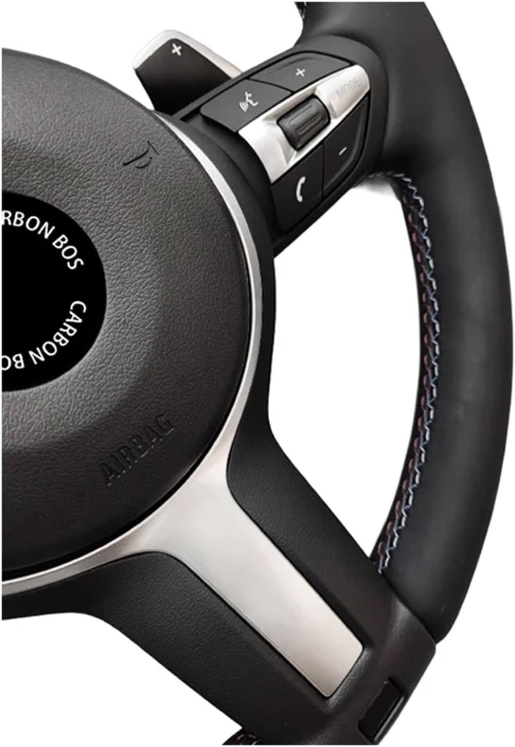 Leather Steering Wheel For BMW F01 F06 F10 F11 F30 F31 F34 F35 F40 F44 F25 F26 M3 M5 1 3 5 7 Series Car Accessories(M5)