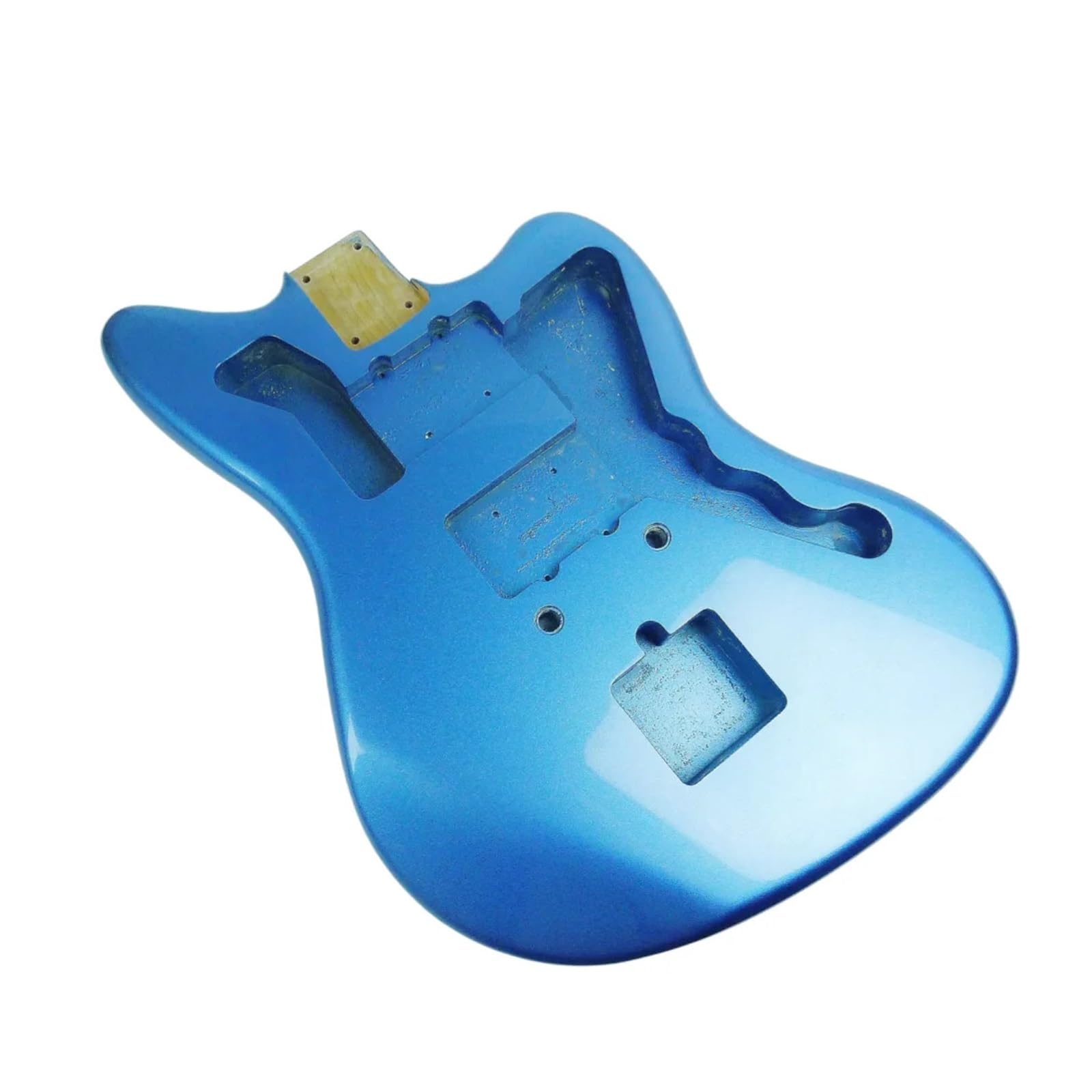 Corpo in ontano for chitarra elettrica JM con metallo blu