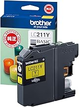brother LC211BK parent Genuine Ink Cartridge, Black, LC211Y, yelow