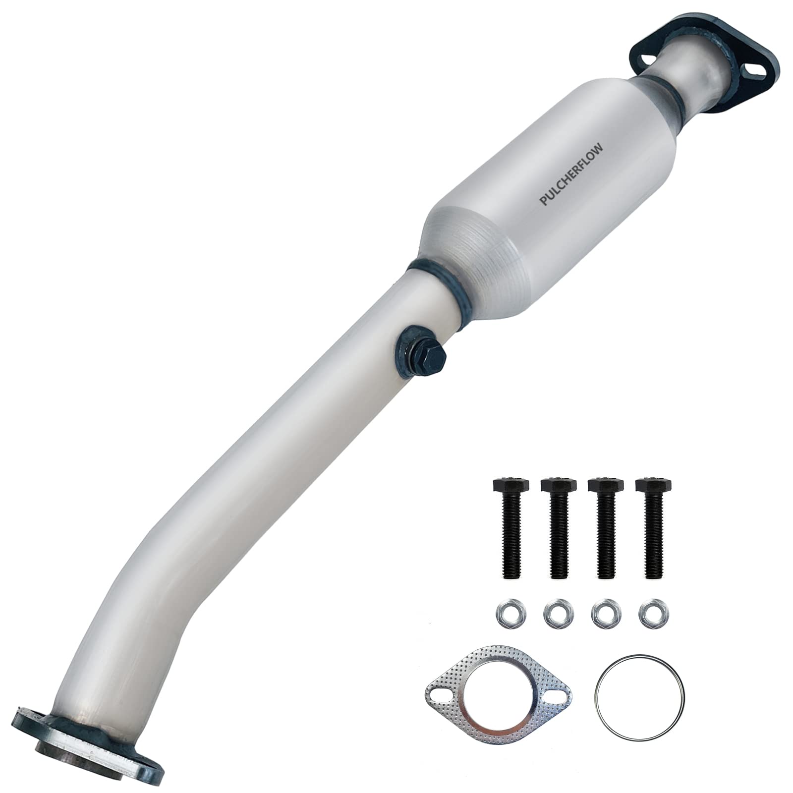 PULCHERFLOW Left Catalytic Converter Compatible with 2005-2018 Nissan Frontier 2005-2012 Nissan Pathfinder 4.0L Catalytic Convertor High Performance (EPA Compliant)