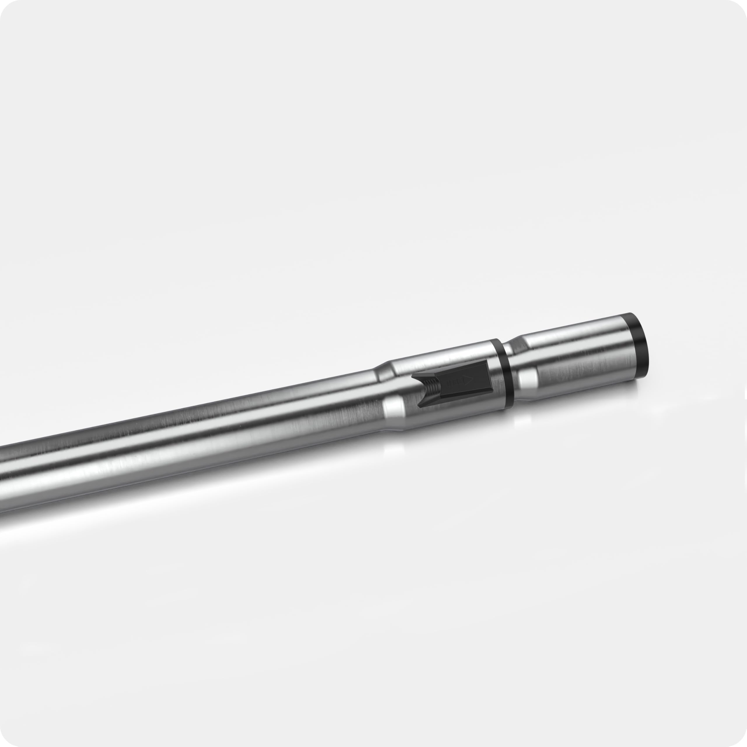 Tube d'aspiration - Tube de rechange compatible avec les aspirateurs de sol Miele S8, S6, S5, S4, S2, S1, C1, C2, C3, H1 Complete, Compact, Classic, Swing, S8000, accessoires tube télescopique pour