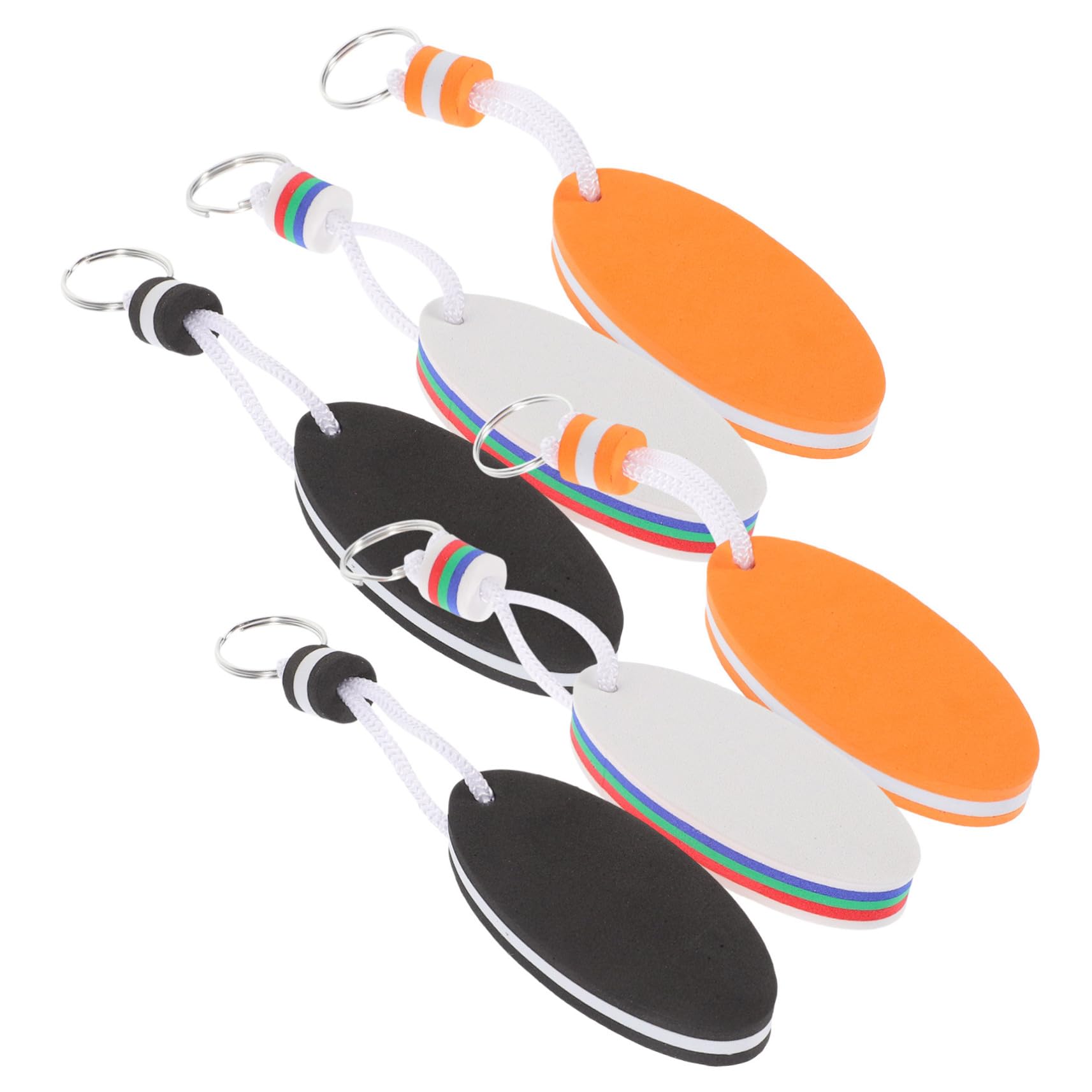 Didiseaon Portachiavi Galleggiante Con Tavoletta Surf Arancioni Bianchi Neri Per Sport Acquatici E Attività