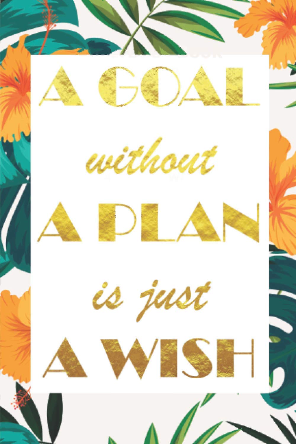A Goal without a Plan is Just a Wish: Diet Planner and Fitness Journal | Meal Planner or Diet Journal | Weight Loss Journal | Food Diary for Weight Watchers | Gym Workout Planner-picture-12