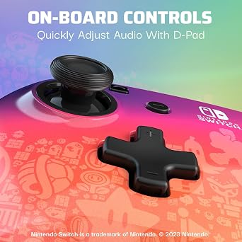 PDP REMATCH Controller & Travel Case Bundle: Star Spectrum - Nintendo Switch, Nintendo Switch Lite, Nintendo Switch - OLED Model