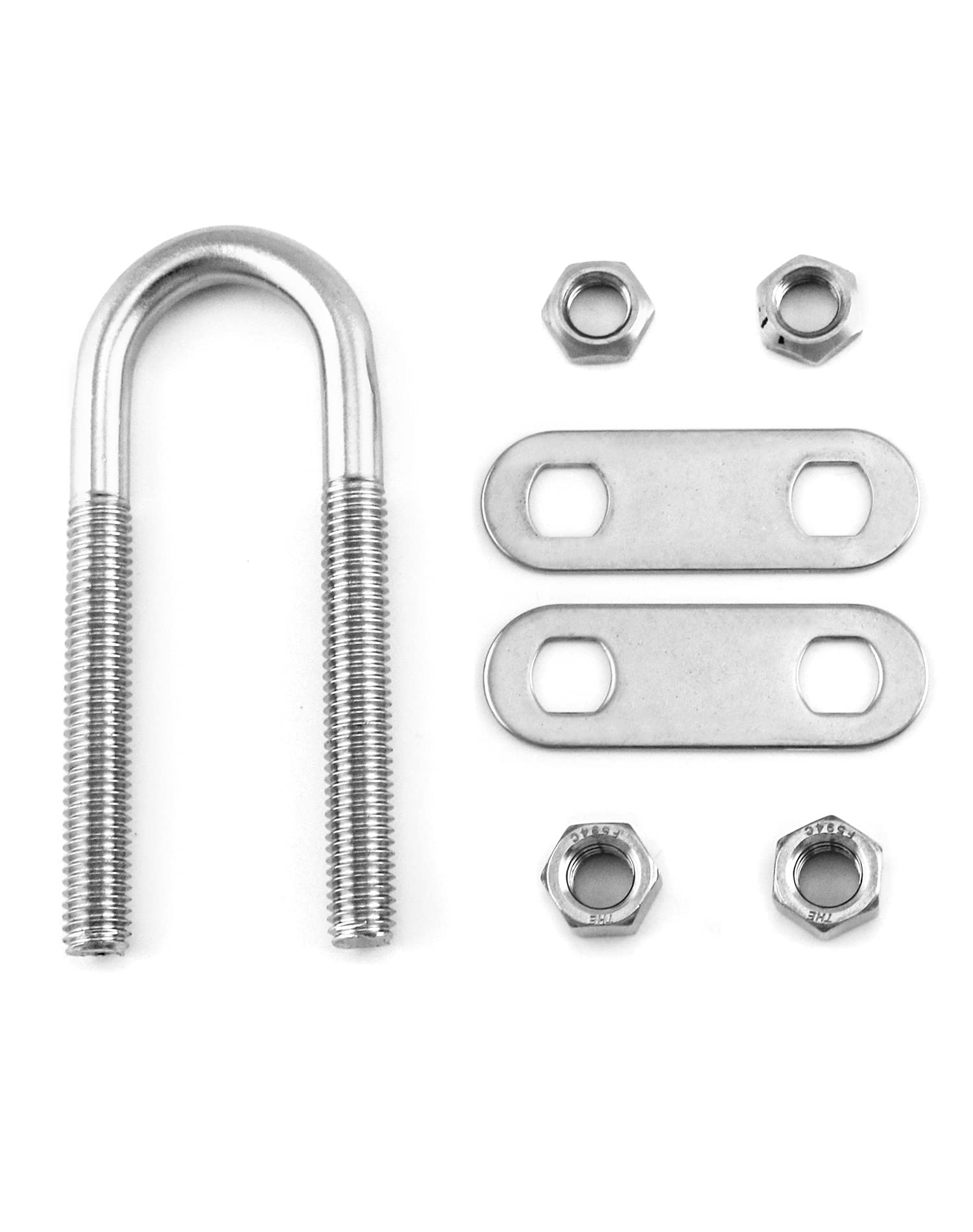 Marine Boat Stern Eye Tie Down U Bolt - 2 Pack -5