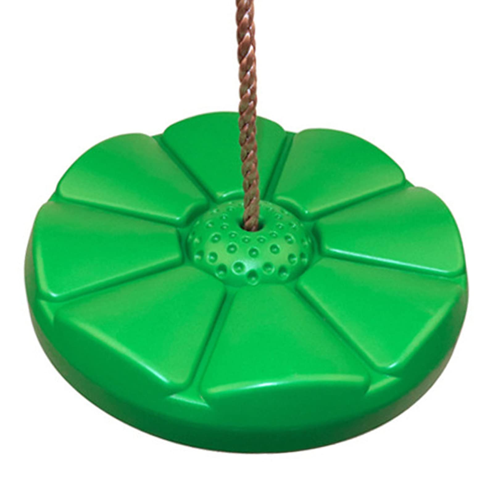 Scheibenbaumschaukel, Robust, mit PE-Seil für, Outdoor-Spielgeräte für Abenteuerspielplätze (Green)