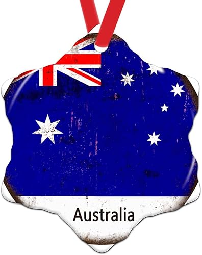 Vista 29 de Chipre - Adornos colgantes para árbol de Navidad, bandera nacional de Chipre, adornos de cerámica para decoraciones de Navidad, regalo de viajero