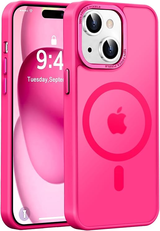 Designed for iPhone 15 Case with Strong Magnetic [13 FT Military Drop Protection]