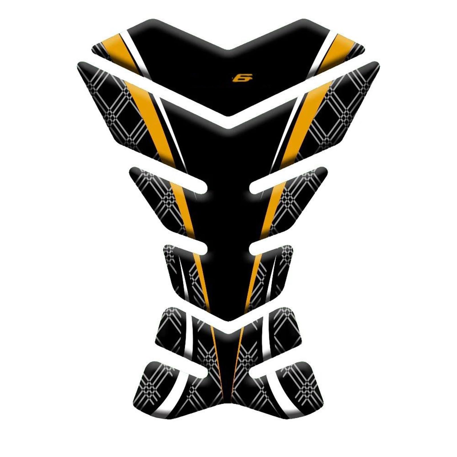 Slimes Color12 Motorcycle Stickers Tank Pad Sticker Protector Decals Case For Kawasaki For Er6n For Er-6N Tankpad(Color12)